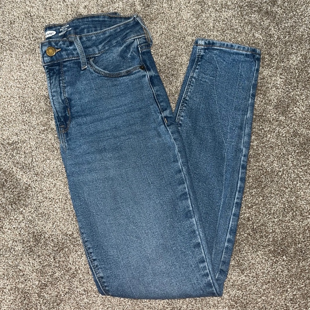 Old Navy high rise rockstar skinny jeans
